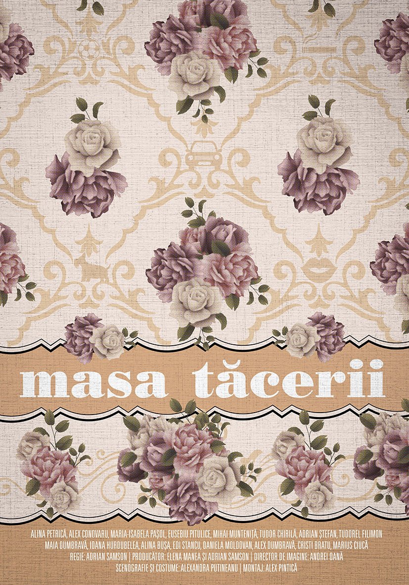 Official poster for Table of Silence, originally titled Masa Tăcerii